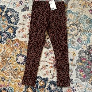 H&M Kids Leopard Print Leggings